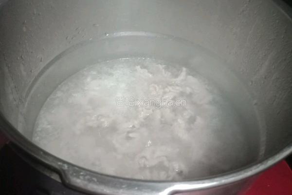 青椒肉片的做法图解3