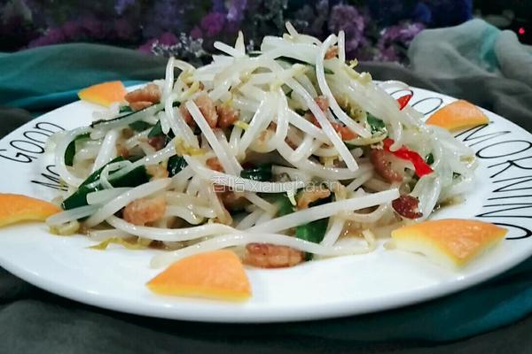 海米绿豆芽