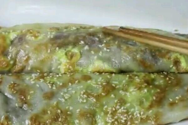 面糊糊鸡蛋饼的做法图解6