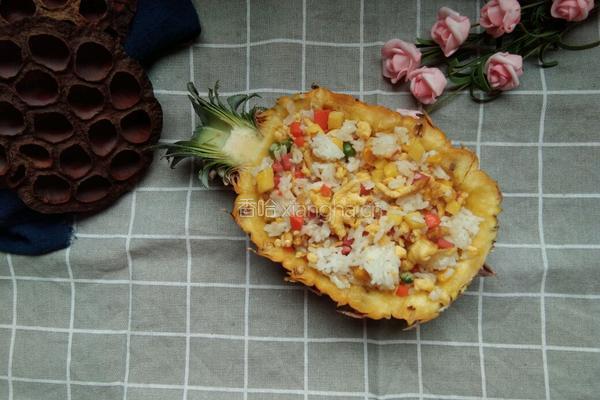 菠萝炒饭的做法图解10