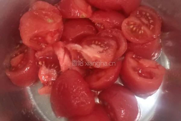 番茄炒菜花的做法图解2