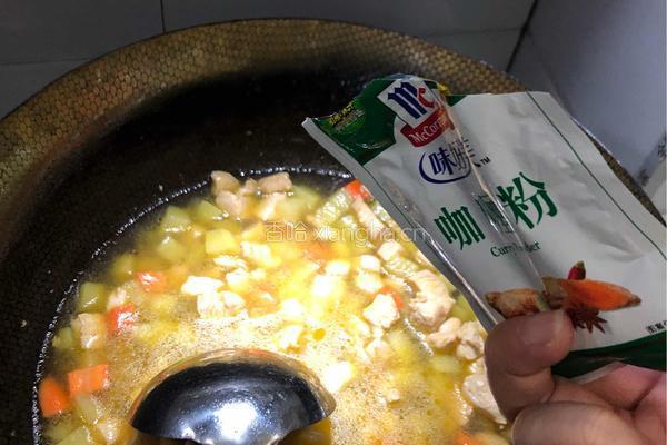 咖喱鸡肉饭的做法图解9