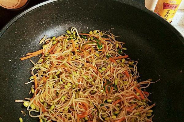 素炒豆芽的做法图解8
