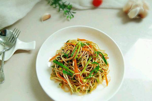 素炒豆芽的做法图解10