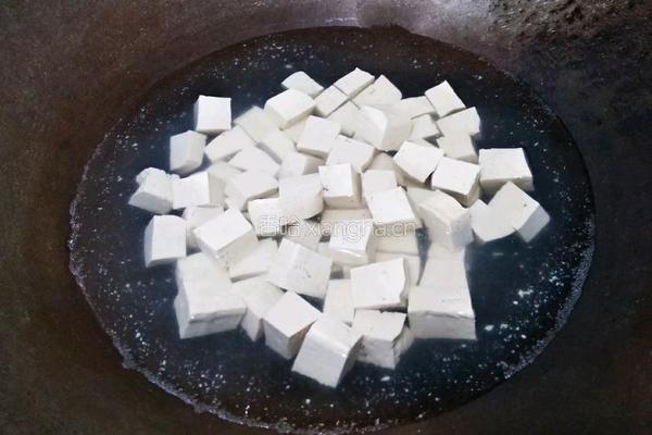 肉末烧豆腐的做法图解4