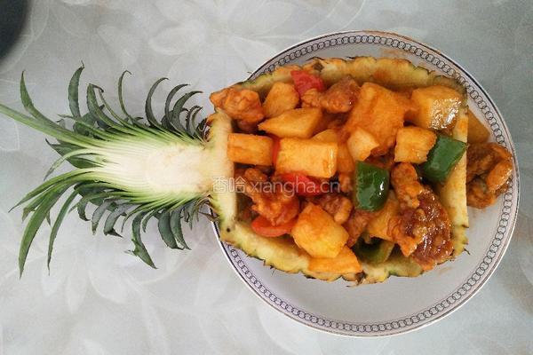 菠萝咕噜肉的做法图解8