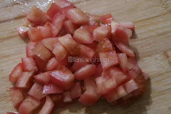 番茄豆腐羹的做法图解3