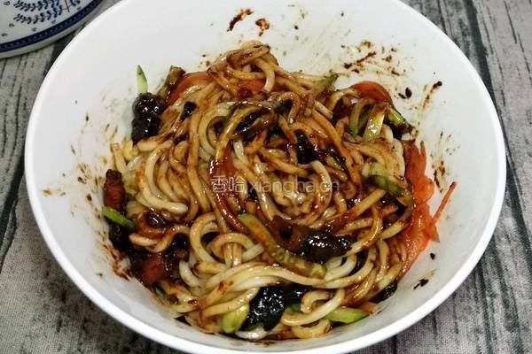 炸酱面的做法图解15