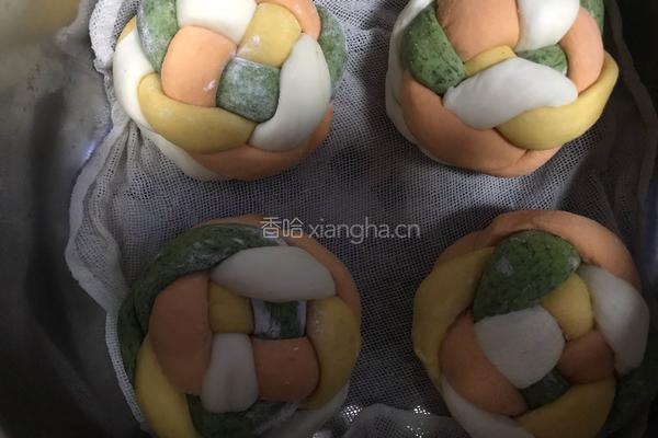 绣球馒头的做法图解15