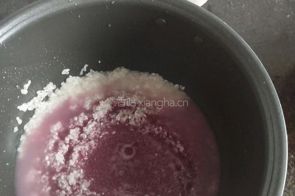 紫薯香米饭的做法图解4