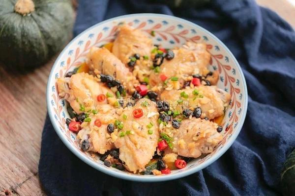 天外飞仙（南瓜蒸鸡翅）的做法图解9