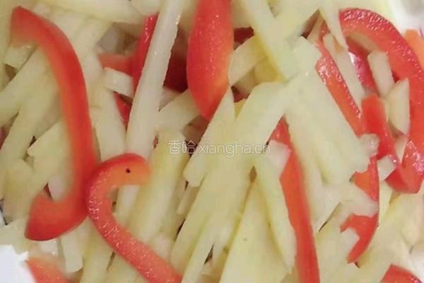 醋溜土豆丝的做法图解4