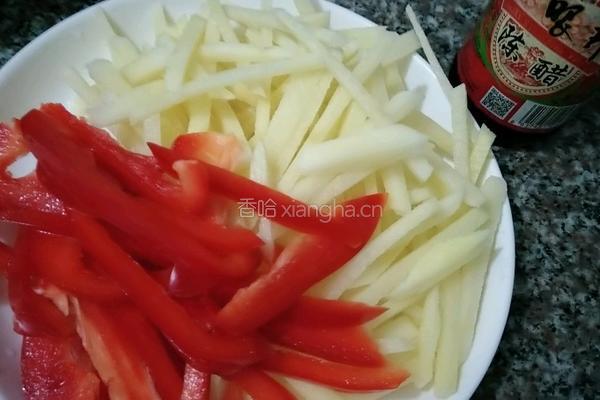 醋溜土豆丝的做法图解1