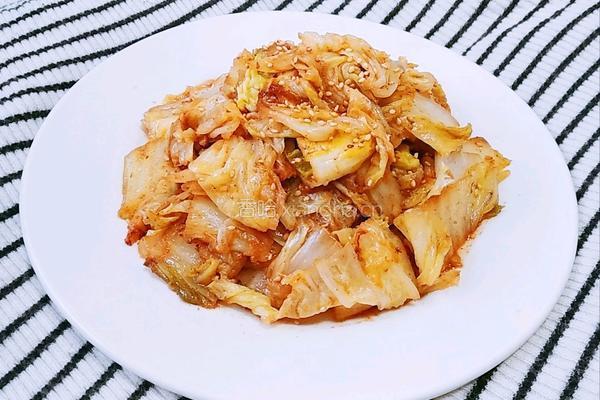 孜然白菜的做法图解8