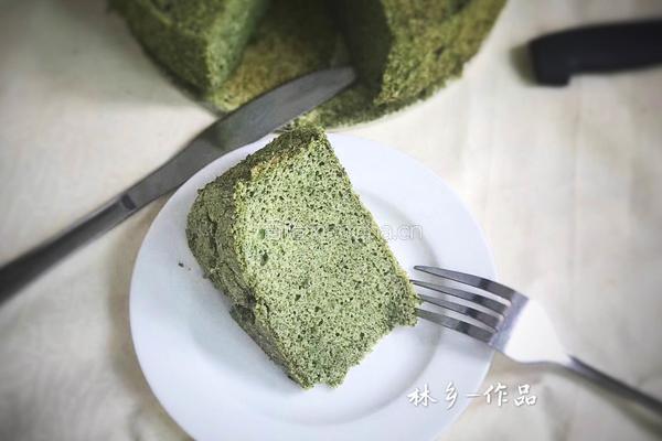 菠菜咸味戚风蛋糕的做法图解15