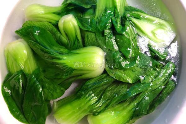 香菇青菜的做法图解5