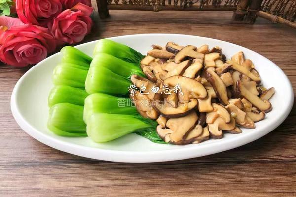 香菇青菜的做法图解12
