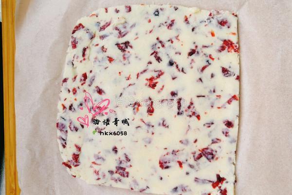 蔓越莓酸奶干的做法图解5
