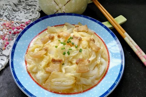 大白菜炒肉