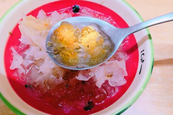 下午茶 桃胶银耳桂花露（一人份） 
