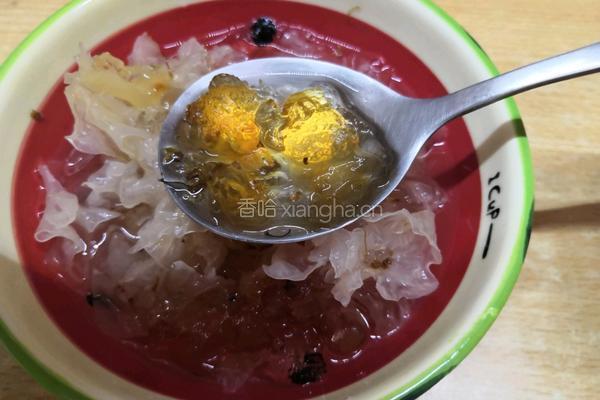 下午茶 桃胶银耳桂花露（一人份） 的做法图解8