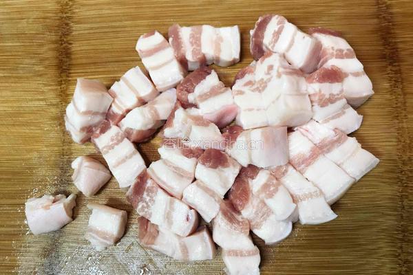 干豆角焖肉的做法图解5