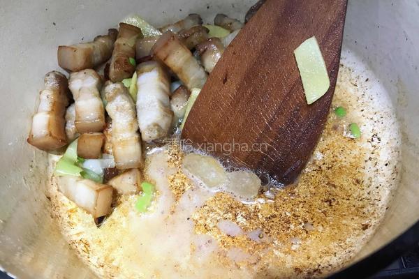 干豆角焖肉的做法图解10