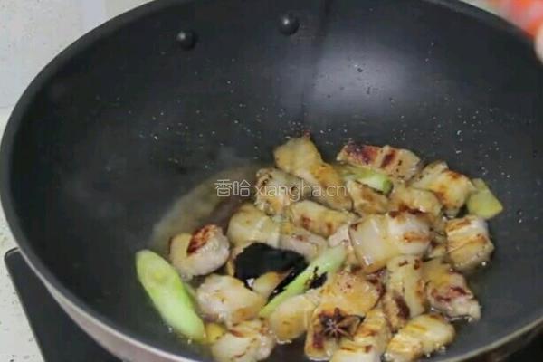 五花肉炖山药的做法图解6