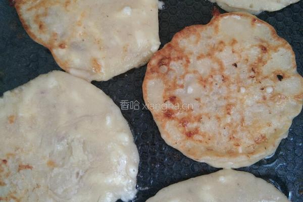 香芋芝士饼的做法图解10