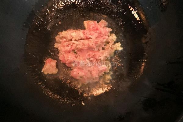 大蒜肉沫的做法图解2