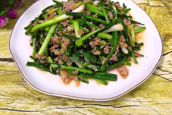 大蒜肉沫的做法图解7