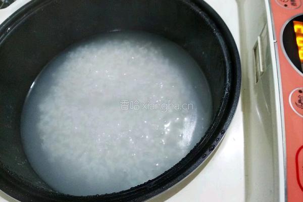 剩饺子馅儿粥（电饭煲版）的做法图解8
