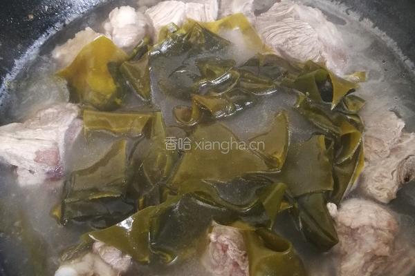 海带排骨汤的做法图解6