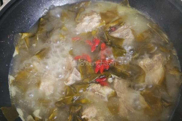 海带排骨汤的做法图解7