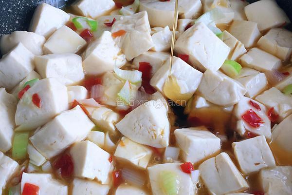 葱香剁椒南豆腐的做法图解8