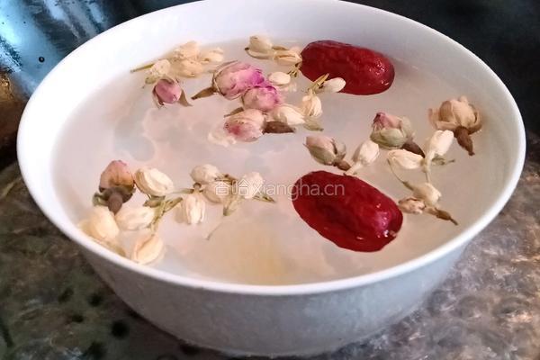 红枣玫瑰茉莉花茶的做法图解6