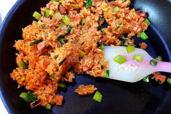 蛋包饭的做法图解12