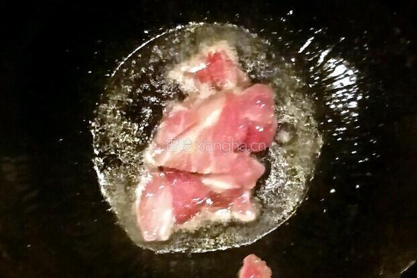 快手炒松花的做法图解2