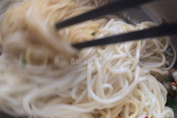 下午茶（牛肉酱拌面）的做法图解5