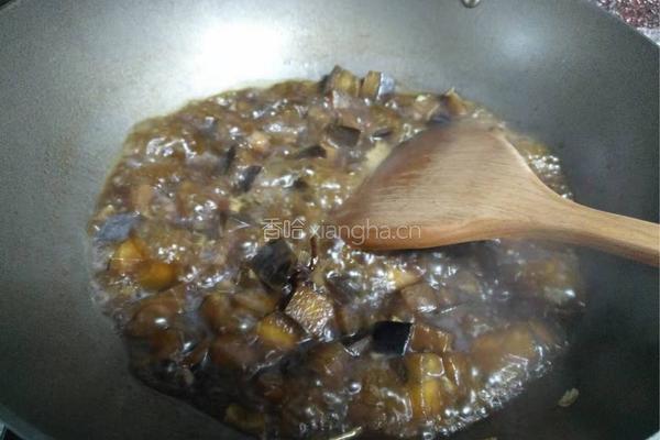 茄子打卤的做法图解2