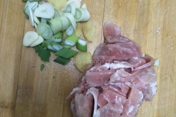 西葫芦炒肉片的做法图解3