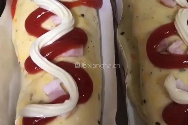  黑芝麻肠仔包的做法图解10