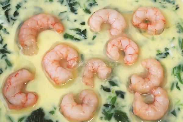 菠菜虾仁鸡蛋羹的做法图解10