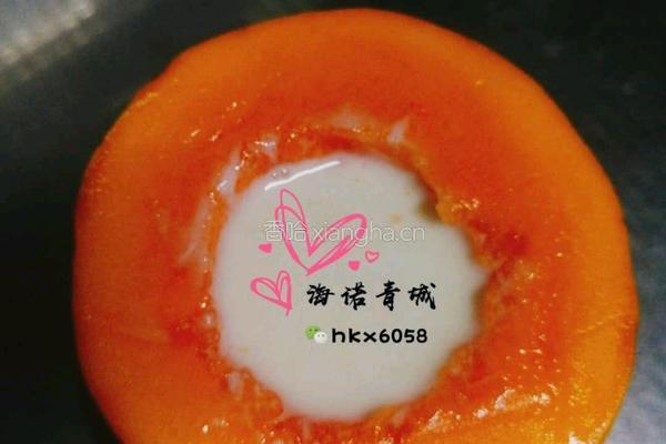 木瓜椰奶冻的做法图解6