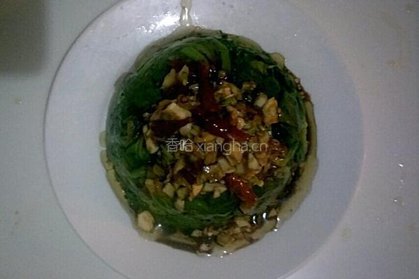 麻辣油拌菠菜的做法图解10