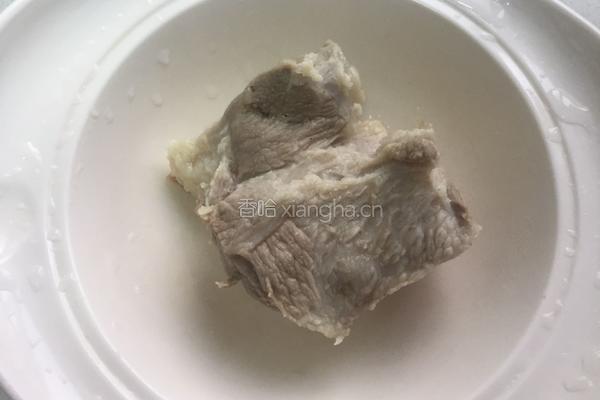 五花肉炖冻豆腐的做法图解5