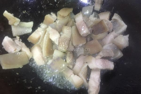 五花肉炖冻豆腐的做法图解8