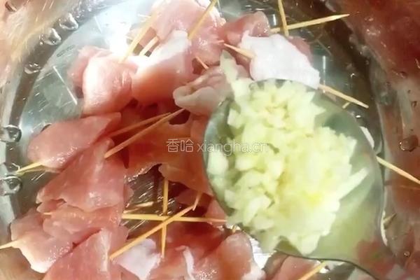 （下午茶）香香牙签肉的做法图解5