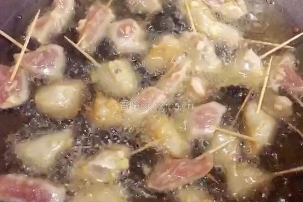 （下午茶）香香牙签肉的做法图解12