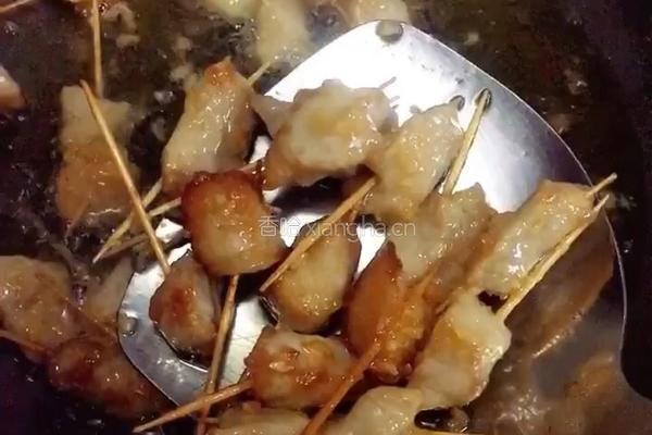 （下午茶）香香牙签肉的做法图解13